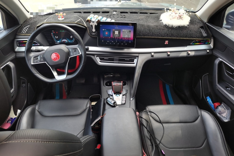 比亚迪 宋Pro 2019款 1.5T 自动尊贵型中控内饰7002