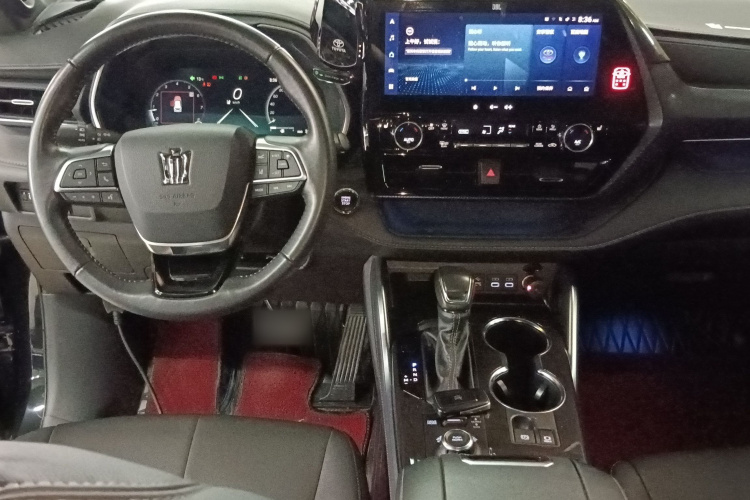 丰田 皇冠陆放 2022款 2.0T 四驱劲耀版中控内饰12