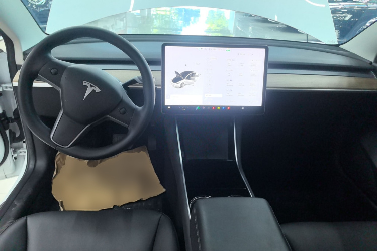 特斯拉 Model 3 2020款 改款 标准续航后驱升级版中控内饰12