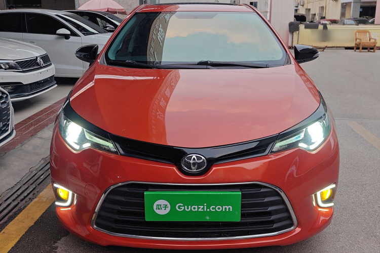 丰田 雷凌 2015款 1.6G CVT橙色限量版车身外观2