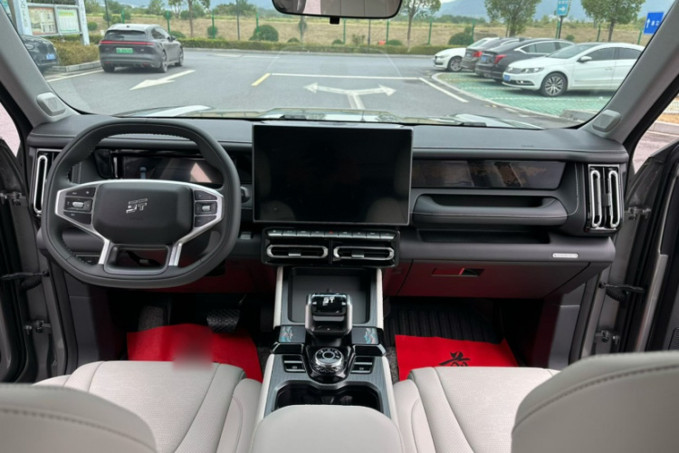 捷途山海T1 2024款 150km 向湖中控内饰7003