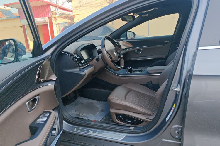 比亚迪 汉 2020款 DM 四驱性能版尊贵型中控内饰7001