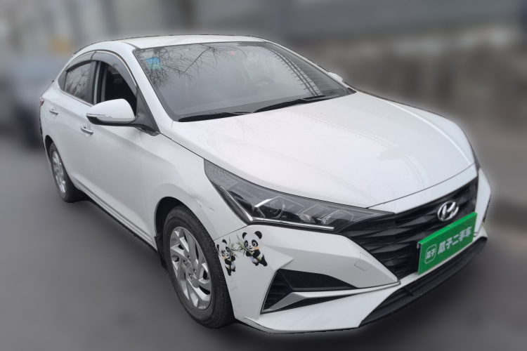 现代 悦纳 2020款 1.4L 手动GLS炫酷版车身外观3