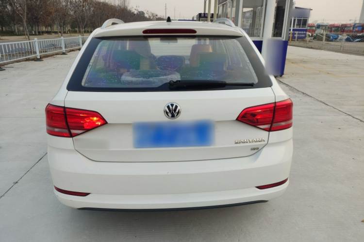 大众 桑塔纳 2017款 浩纳 1.6L 自动风尚版车身外观6