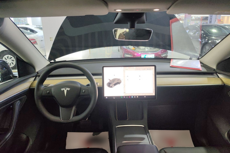 特斯拉 Model Y 2022款 后轮驱动版中控内饰7002