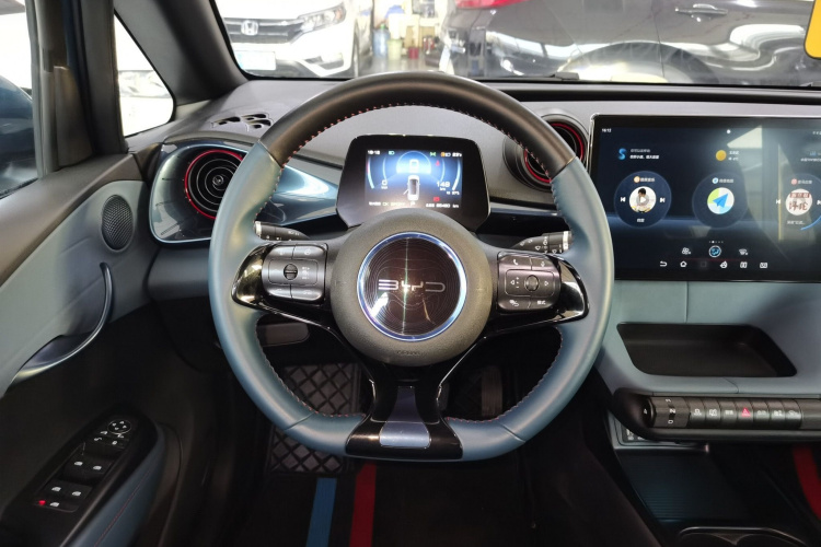 比亚迪 海豚 2021款 401km 骑士版中控内饰13