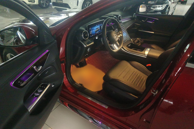 奔驰C级 2022款 C 200 L 运动版中控内饰7003