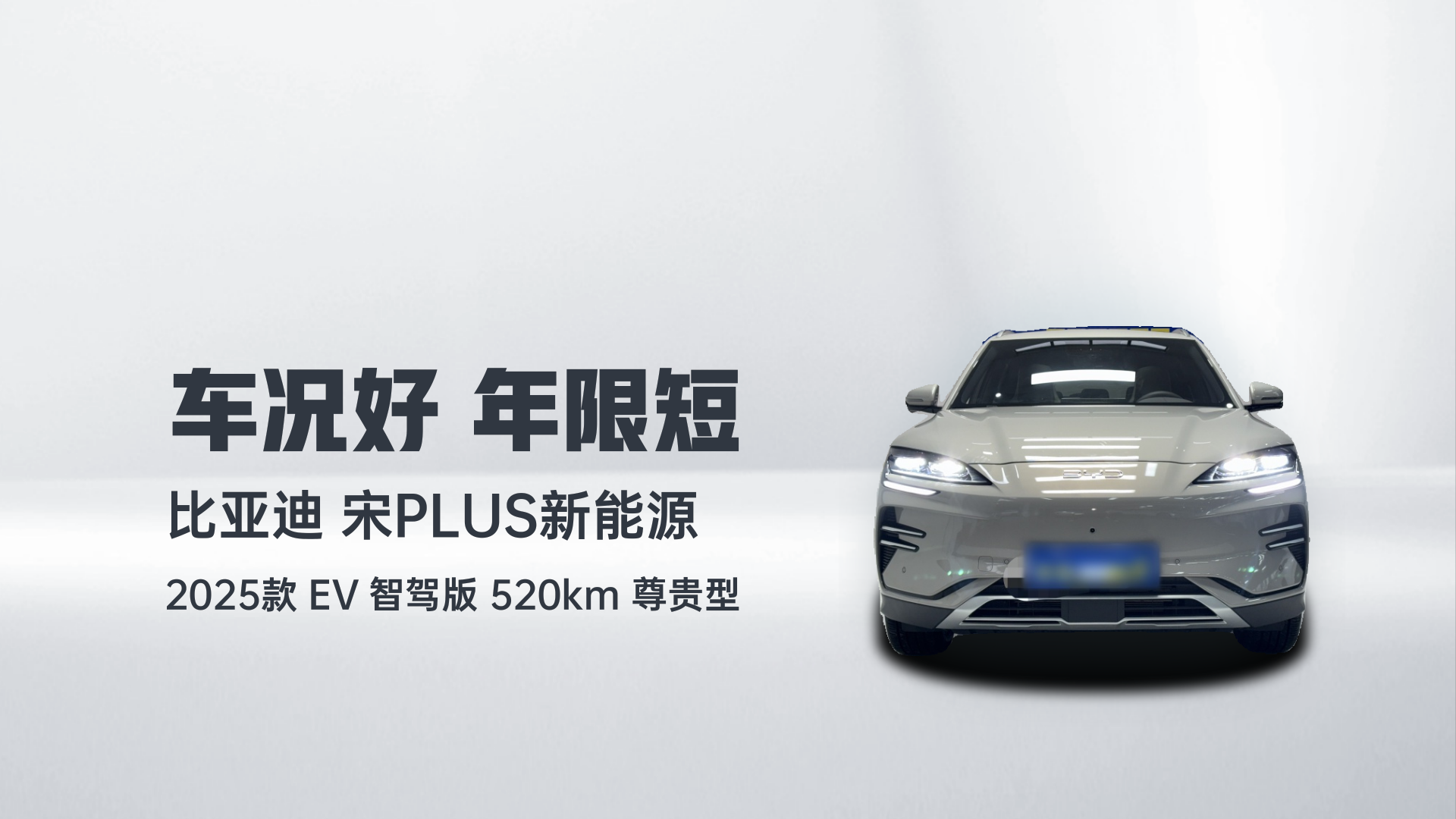 比亚迪 宋PLUS新能源 2025款 EV 智驾版 520km 尊贵型解读2