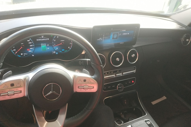 奔驰C级 2021款 C 260 L 运动星耀臻藏版中控内饰12