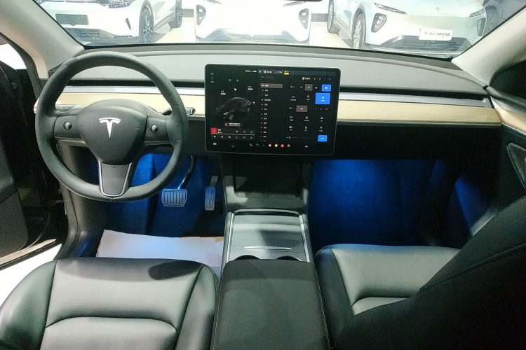 特斯拉 Model Y 2022款 改款 后轮驱动版中控内饰12