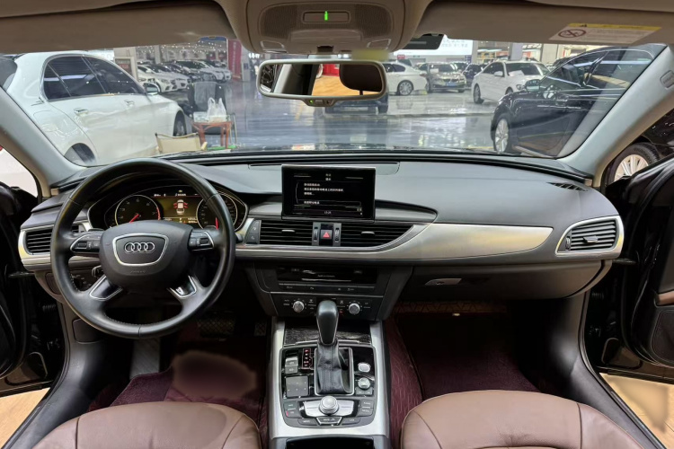 奥迪A6L 2018款 30周年年型 TFSI 进取型中控内饰7004