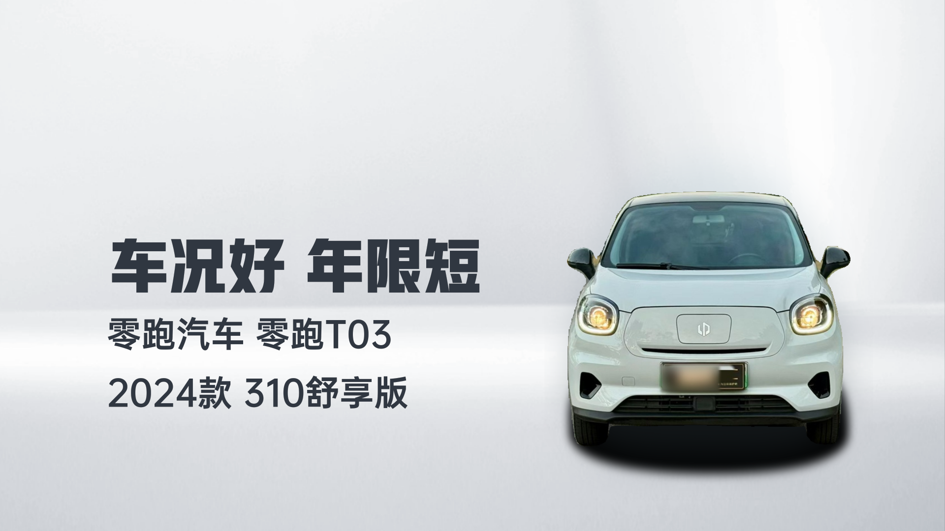 零跑汽车 零跑T03 2024款 310舒享版解读1