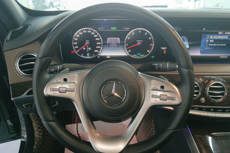 奔驰S级 2020款 S 350 L 商务型 臻藏版中控内饰13