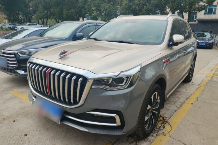 红旗HS7 2021款 3.0T 自动四驱智联旗享版车身外观1