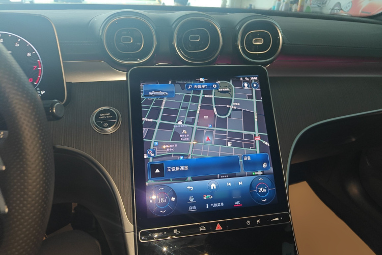 奔驰C级 2023款 C 200 L 运动版局部细节16