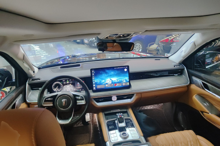 坦克500 2022款 3.0T 运动版 造境型 5座中控内饰12