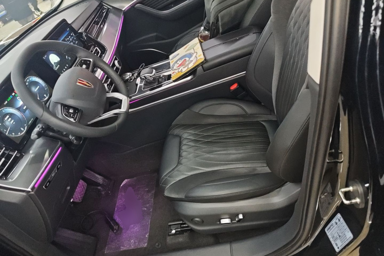 红旗HS5 2023款 2.0T 四驱旗享Pro版中控内饰19