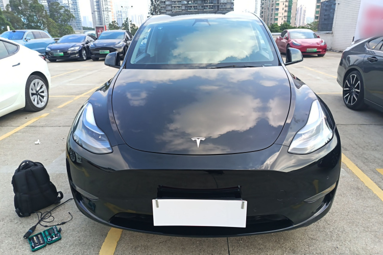 特斯拉 Model Y 2021款 长续航全轮驱动版 3D7车身外观2