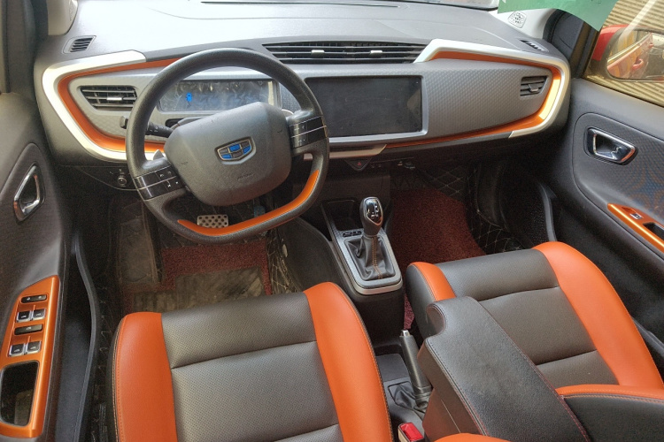 吉利汽车 远景X1 2017款 1.3L 自动玩家版中控内饰7003