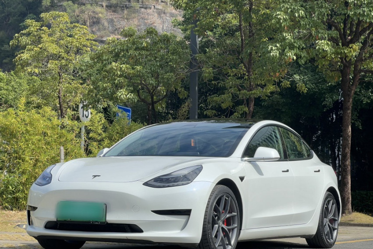 特斯拉 Model 3 2020款 改款 标准续航后驱升级版车身外观1