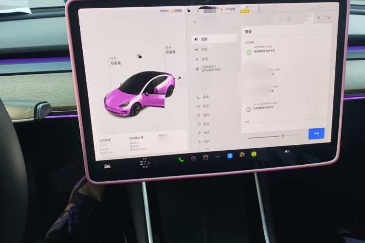 特斯拉 Model 3 2020款 标准续航后驱升级版局部细节16