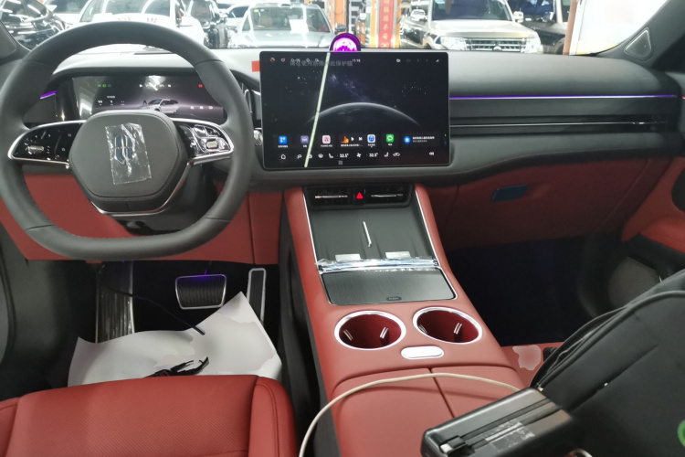 鸿蒙智行 问界M5 2025款 增程   Ultra 四驱版中控内饰12