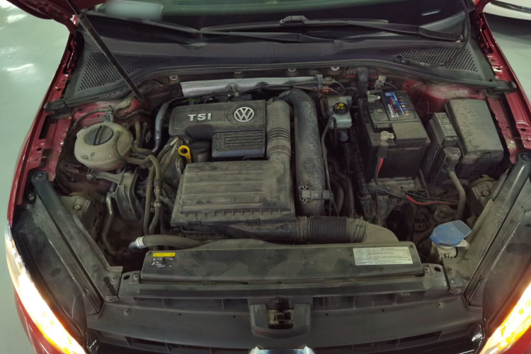 大众 高尔夫 2016款 230TSI 自动舒适型机舱底盘24