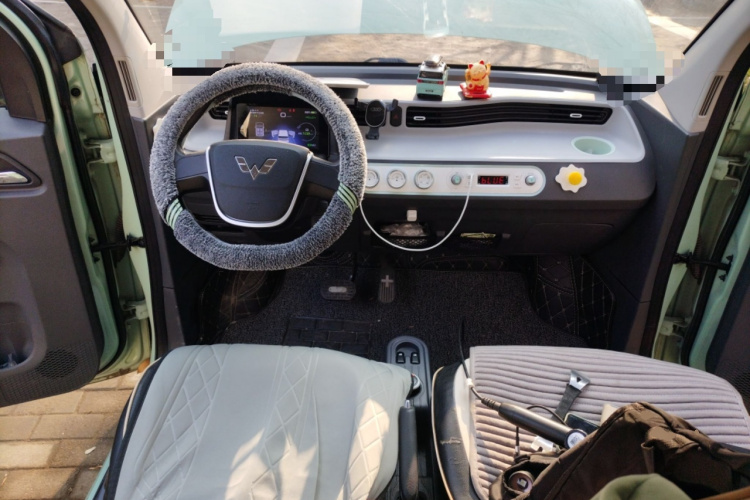 五菱汽车 宏光MINIEV 2021款 马卡龙臻享款 磷酸铁锂中控内饰12