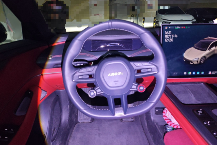 小米汽车 小米SU7 2024款 后驱标准创始版中控内饰13