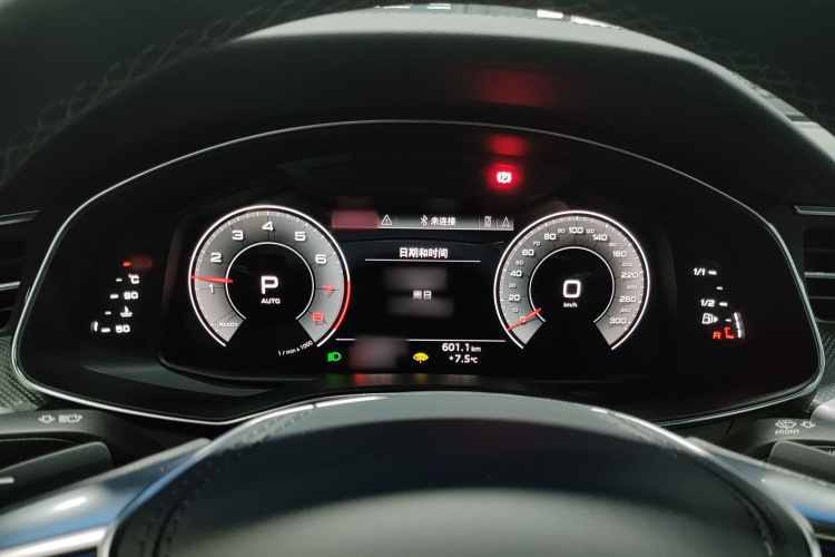 奥迪A6L 2023款 改款 45 TFSI 臻选动感型中控内饰7013