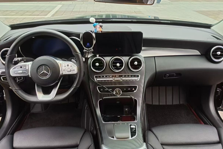奔驰C级 2021款 C 260 L 运动星耀臻藏版中控内饰7002