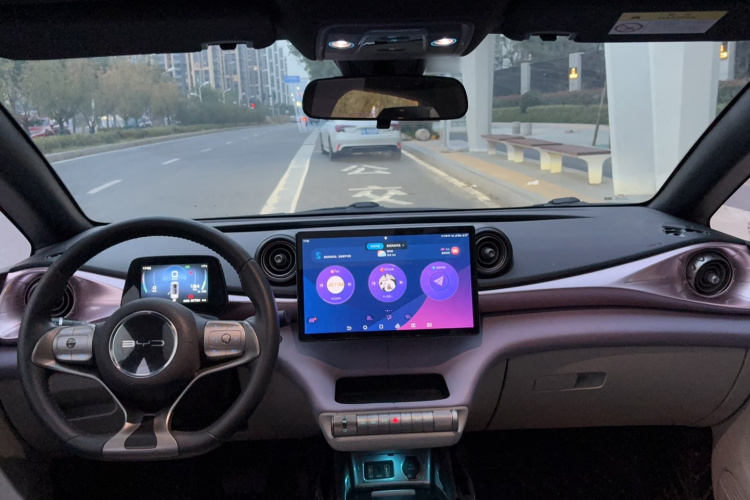 比亚迪 海豚 2021款 405km 时尚版中控内饰7005