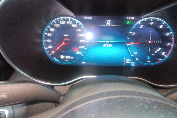 奔驰C级 2021款 C 200 L 时尚型运动版局部细节14