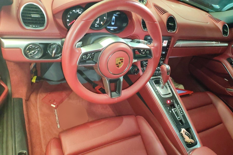 保时捷718 2020款 Boxster 2.0T中控内饰7002