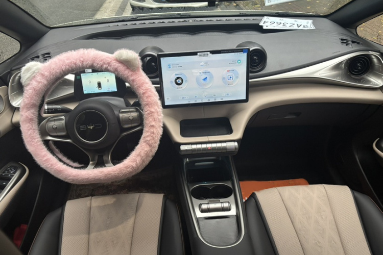 比亚迪 海豚 2025款 420km 自由版中控内饰7003