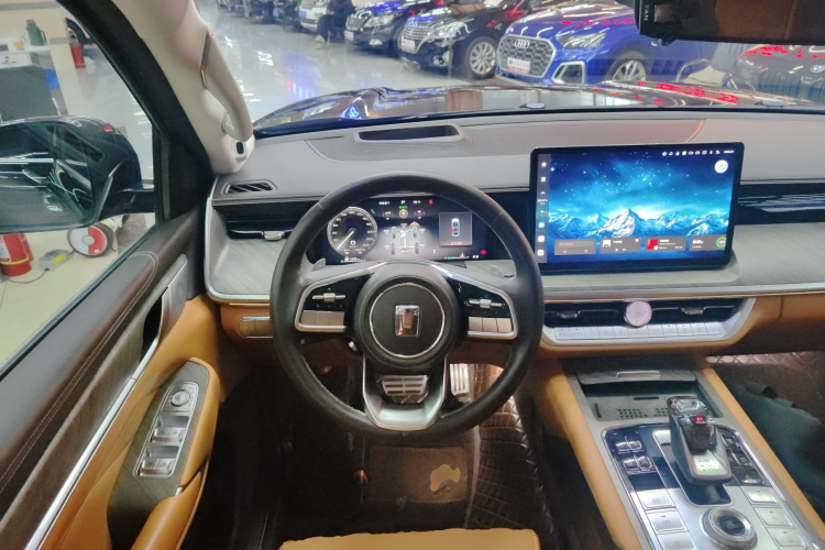 坦克500 2022款 3.0T 运动版 造境型 5座中控内饰13