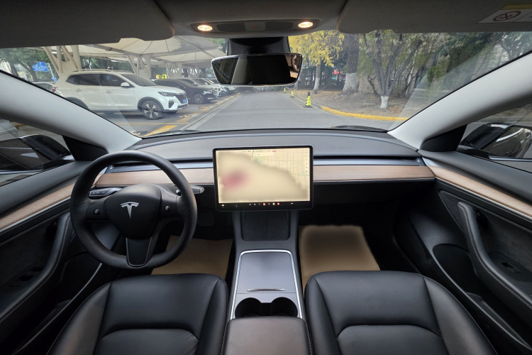 特斯拉 Model 3 2021款 标准续航后驱升级版 3D6中控内饰7003