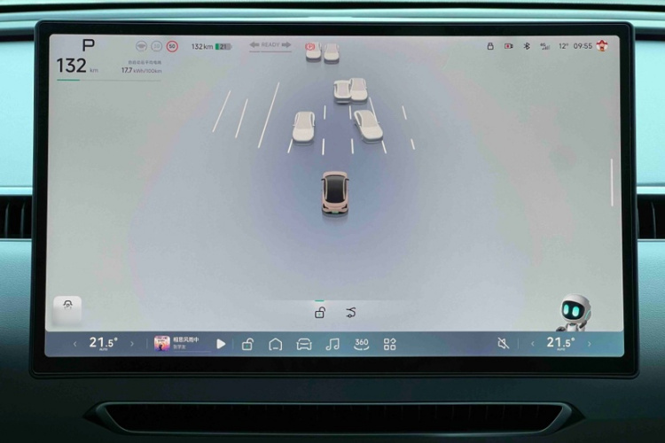 小鹏MONA M03 2024款 620 超长续航中控内饰7002