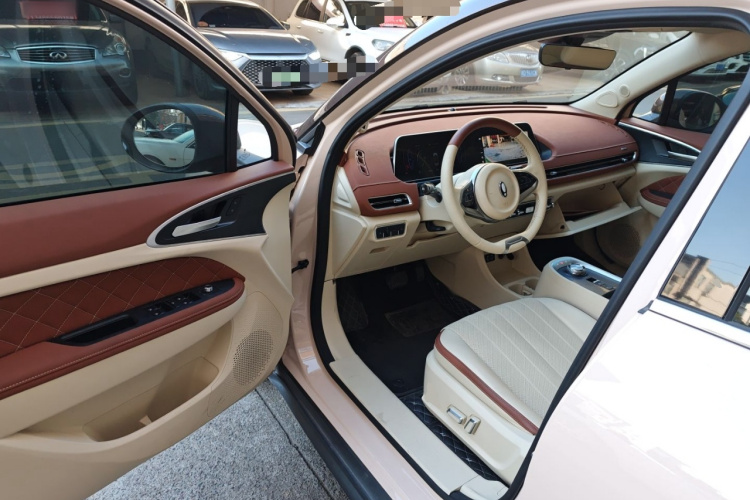 欧拉好猫 2022款 莫兰迪版 400km标准续航 尊贵型 磷酸铁锂中控内饰20