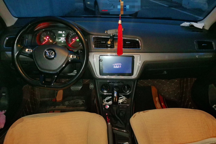 大众 朗逸 2017款 1.6L 自动舒适版中控内饰12