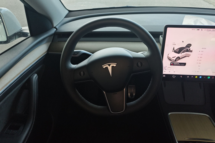 特斯拉 Model Y 2021款 标准续航后驱版中控内饰13