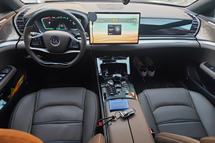 比亚迪 汉 2020款 EV 超长续航版豪华型中控内饰12