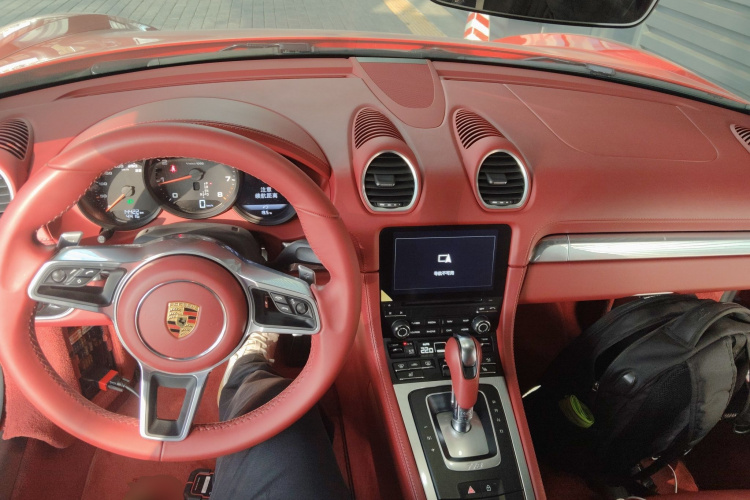 保时捷718 2020款 Boxster 2.0T中控内饰7002