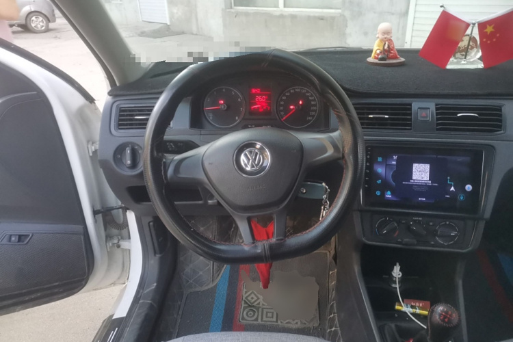 大众 桑塔纳 2021款 1.5L 手动风尚版中控内饰13