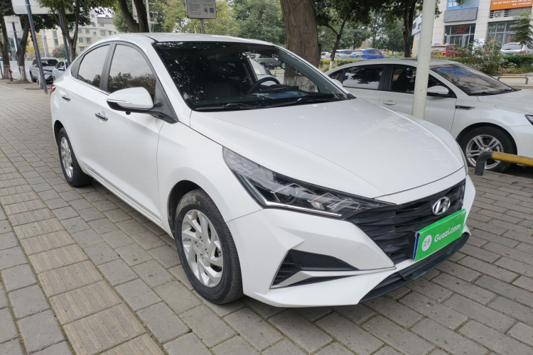 现代 悦纳 2020款 1.4L CVT GLS炫酷版车身外观6002