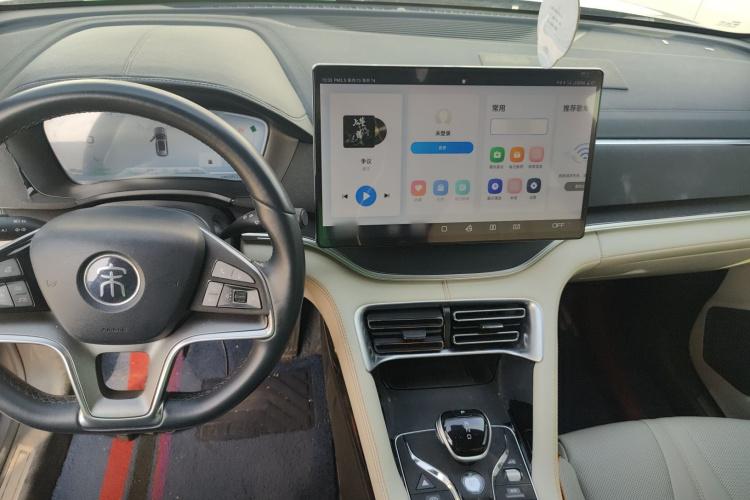 比亚迪 宋PLUS新能源 2021款 DM-i 110KM 旗舰PLUS 5G版中控内饰12