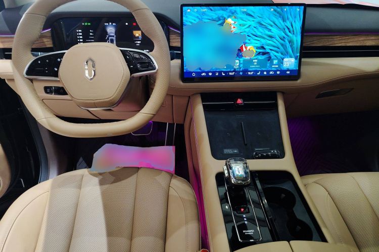 鸿蒙智行 问界M7 2024款 1.5T 后驱Plus版 5座中控内饰7002
