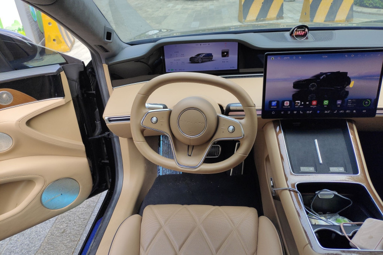 鸿蒙智行 享界S9 2024款 纯电 Max 后驱长航版中控内饰13