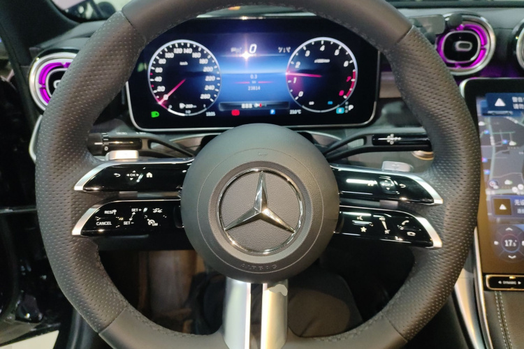 奔驰C级 2024款 C 260 L 运动版中控内饰13