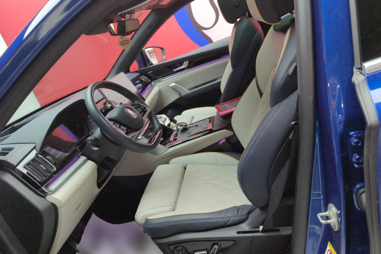 比亚迪 唐新能源 2022款 EV 635KM 四驱旗舰型中控内饰19